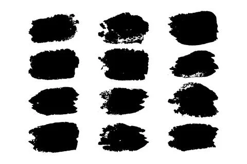 Abstract shapes set Stock Illustration