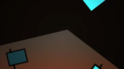Abstract shapes on a table. 動画素材 335504988