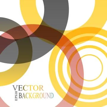 Abstract shapes vector background  colorful bubbles 스톡 일러스트