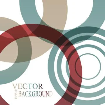 Abstract shapes vector background  colorful bubbles 스톡 일러스트