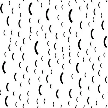 Abstract shapes vector seamless pattern on white Stock Illustration