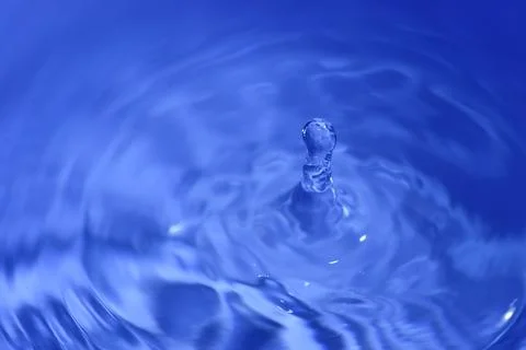 Abstract shapes of water. Image for a background made of water. Stock Photos