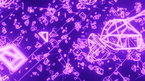 Abstract Shapes World Stock Footage 137591086