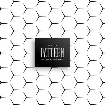 Abstract sharp line pattern forming hexagon background Stock Illustration
