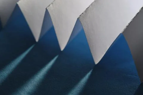 Abstract sharp triangular lines in closeup. 스톡 사진