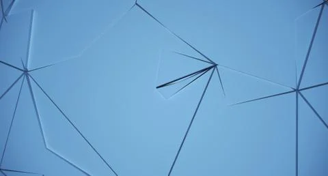 Abstract Shattered Background 스톡 일러스트