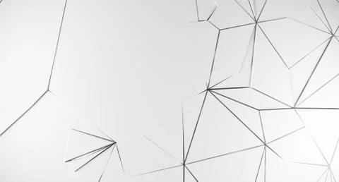 Abstract Shattered Background 스톡 일러스트