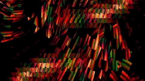Abstract shattered pieces motion background Stock Footage 69707849