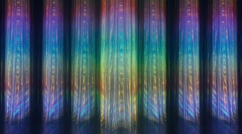 Abstract shimmering iridescent vertical light Stock Footage 331459956