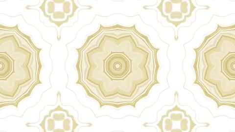 Abstract shimmering mandala pattern. Motion. Floral kaleidoscopic background. Illustrazione stock