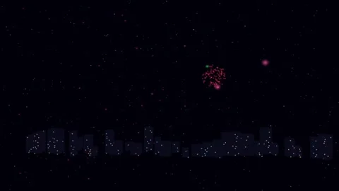 Abstract shimmering particles drift in dark void with subtle blue glow 库存影片 347742485