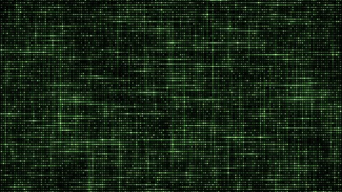Abstract Shine Led Code Background green Vidéo 103615584