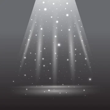 Abstract shining clear space for your product with stars and sparkles Stock Illustration