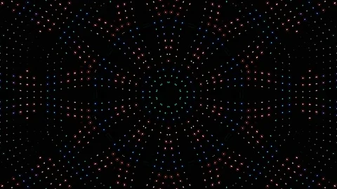 Abstract with shining lines abstract background, mandala, 4k seamless loops Stock-Footage 219628821