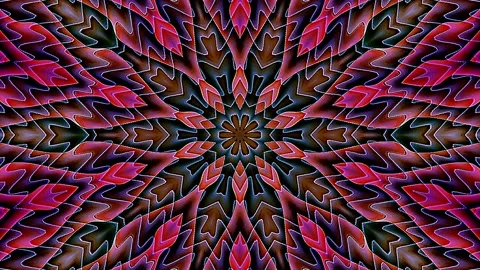 Abstract with shining lines abstract background, mandala, 4k seamless loops Stock Footage 219887385