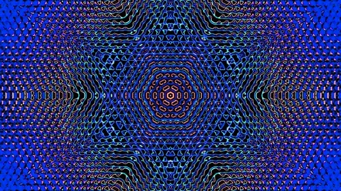 Abstract with shining lines abstract background, mandala, 4k seamless loops 스톡 동영상 224643049