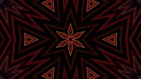 Abstract with shining lines abstract background, mandala, 4k seamless loops Stock-Footage 236705643