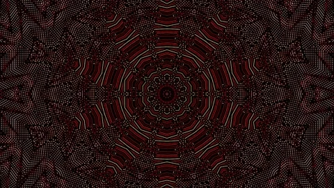 Abstract with shining lines abstract background, mandala, 4k seamless loops Stock Footage 236724583