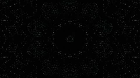 Abstract with shining lines abstract background, mandala, 4k seamless loops Video stock 239261793