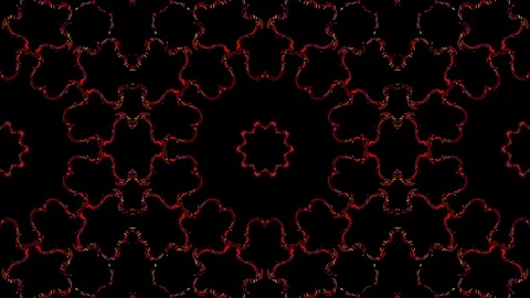 Abstract with shining lines abstract background, mandala, 4k seamless loops Video stock 243174361