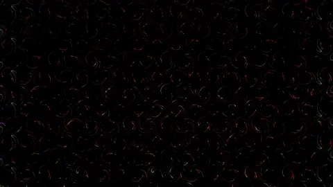 Abstract with shining lines abstract background, mandala, 4k seamless loops Video stock 258058395