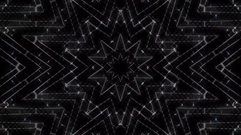 Abstract with shining lines abstract background, mandala, 4k seamless loops 動画素材 297263605