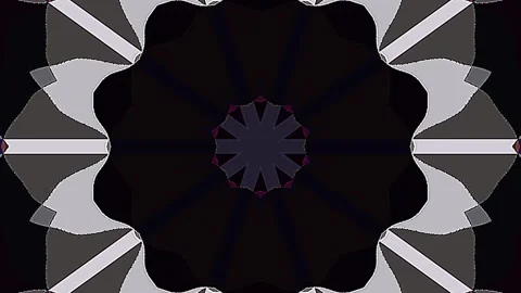 Abstract with shining lines abstract background, mandala, 4k seamless loops Stock-Footage 304543815