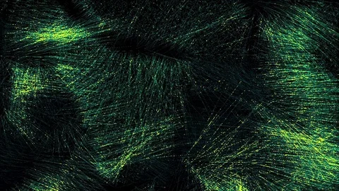 Abstract shining moving lines background, nature Stock Footage 79069055