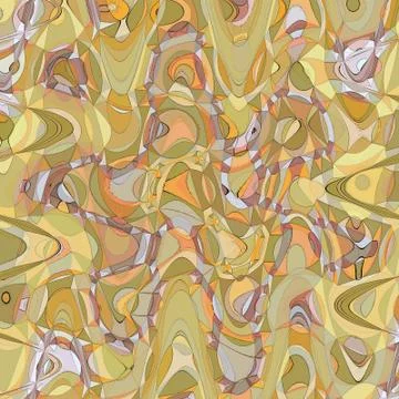 Abstract shining pattern in irregular circles and chevron print イラスト素材