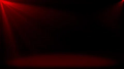 Abstract shinny light rays falling Red optical flares dark background Stock Footage 296055728