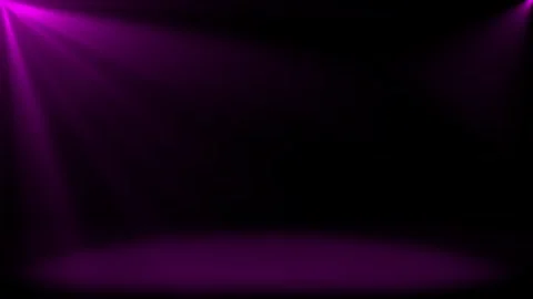 Abstract shinny light rays falling Pink optical flares dark background Stock Footage 296055749