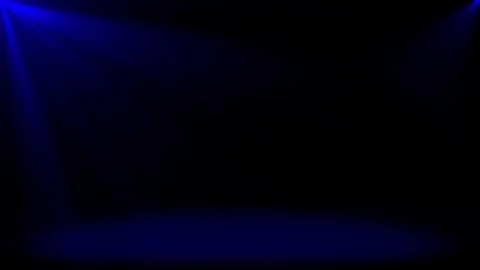 Abstract shinny light rays falling Blue optical flares dark background Stock Footage 296055758