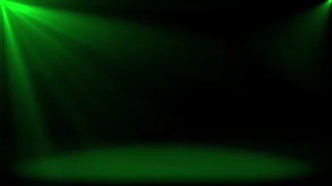 Abstract shinny light rays falling Green optical flares dark background Stock Footage 296055774