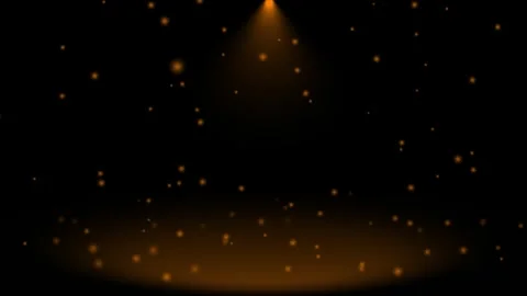 Abstract shinny light rays falling Orange optical flares dark background Stock Footage 296055851