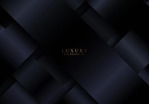 Abstract shiny black stripes overlapping layer on dark background luxury styl 스톡 일러스트