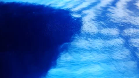 Abstract shiny blue black backround Video stock 239380266