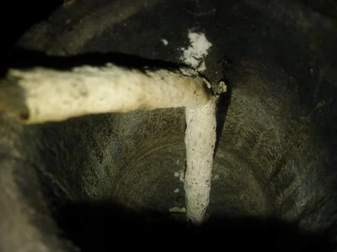 An abstract shiny blur background with different elements Foto stock