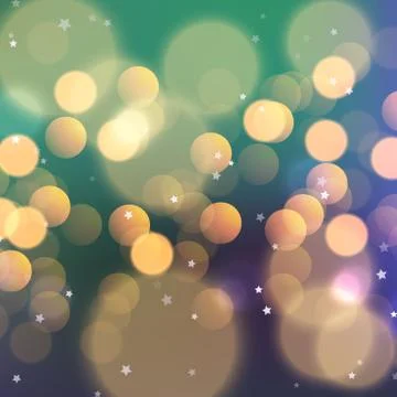 Abstract shiny blurred lights background stock illustration Stock Illustration