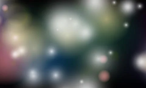 Abstract shiny blurred lights background stock illustration Stock Illustration