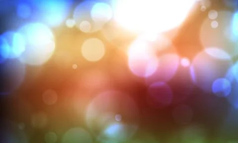 Abstract shiny blurred lights background stock illustration Stock Illustration