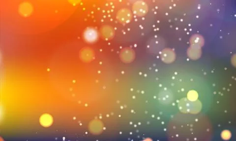 Abstract shiny blurred lights background stock illustration Stock Illustration