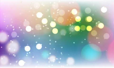 Abstract shiny blurred lights background stock illustration Stock Illustration
