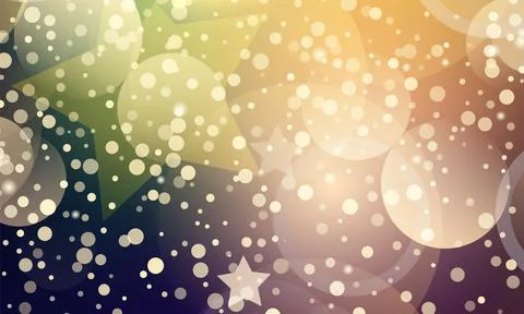 Abstract shiny blurred lights background stock illustration Stock Illustration