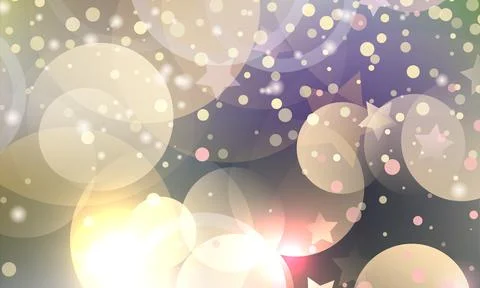 Abstract shiny blurred lights background stock illustration Stock Illustration