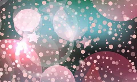 Abstract shiny blurred lights background stock illustration Stock Illustration