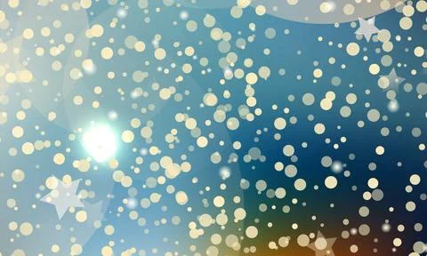 Abstract shiny blurred lights background stock illustration Illustrazione stock