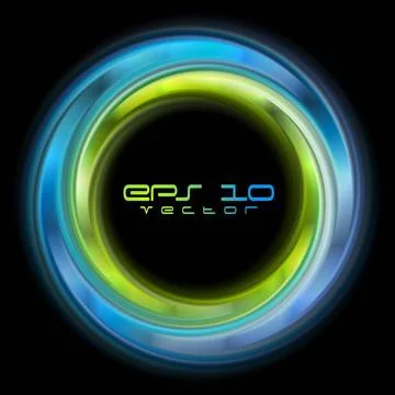 Abstract shiny circles background. Vector logo eps 10 Abstract shiny circl... Stock Photos