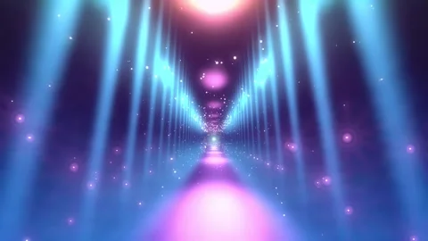 Abstract shiny cosmic path Way motion background 스톡 동영상 268215196
