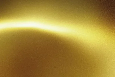 Abstract shiny gold metallic background with smooth light wave reflection a.. Stockillustratie
