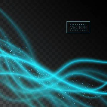 Abstract shiny light effect texture on transparent background, Vector Stock Illustration